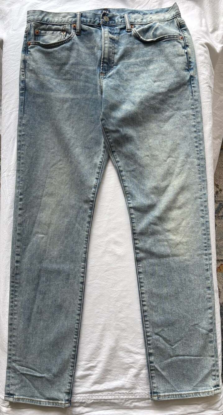 Gap Men's Slim Fit Jeans Vintage Light Wash Size 33x32